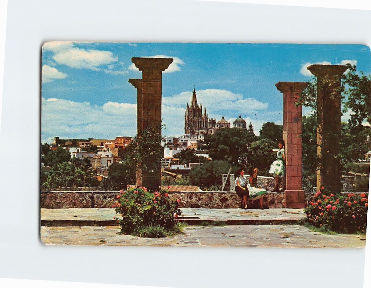 Postcard Veranda of the Allende Institute San Miguel de Allende Mexico