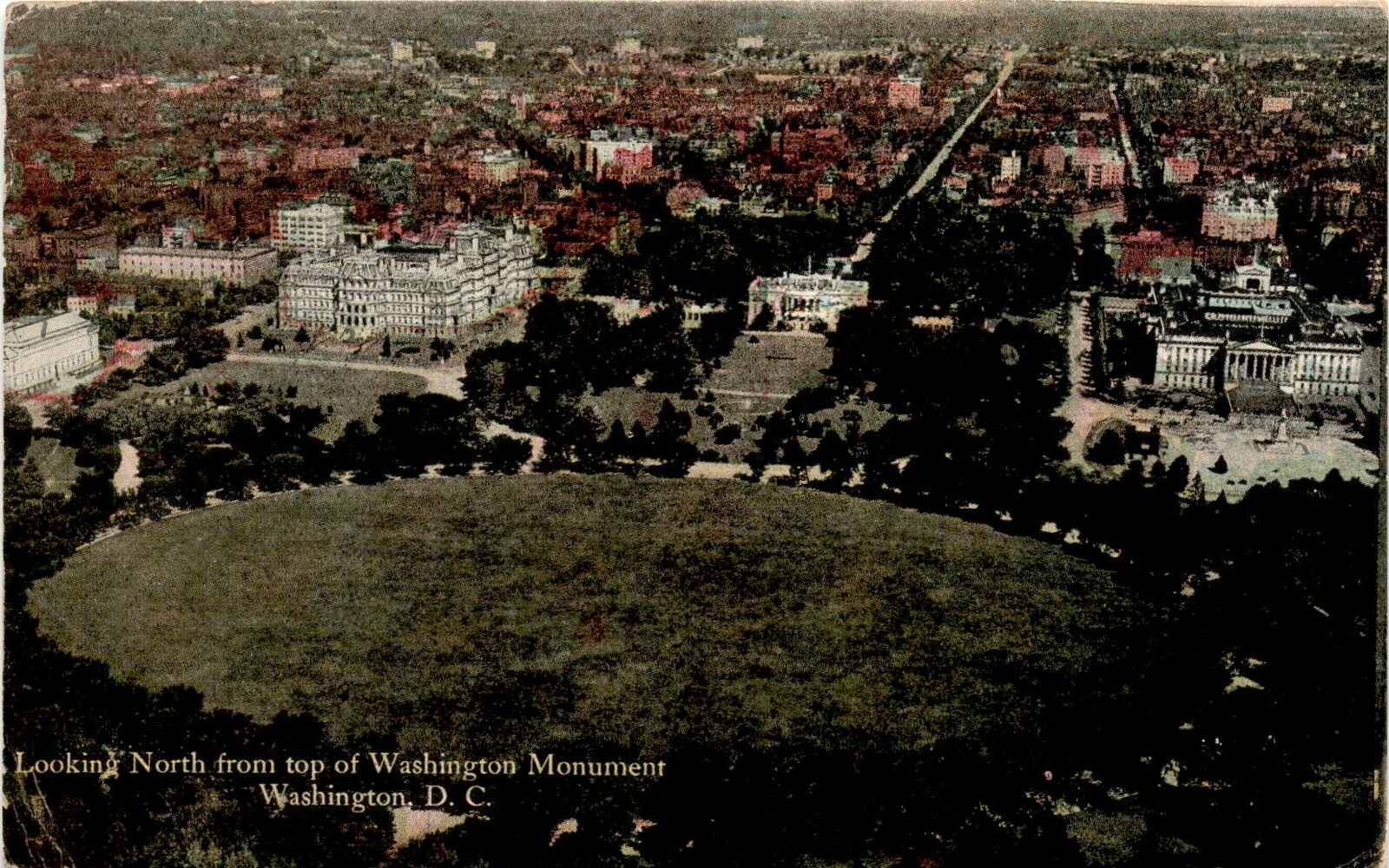 Washington Monument, Washington, D.C., Columbia Polytechnic Institute, Postcard
