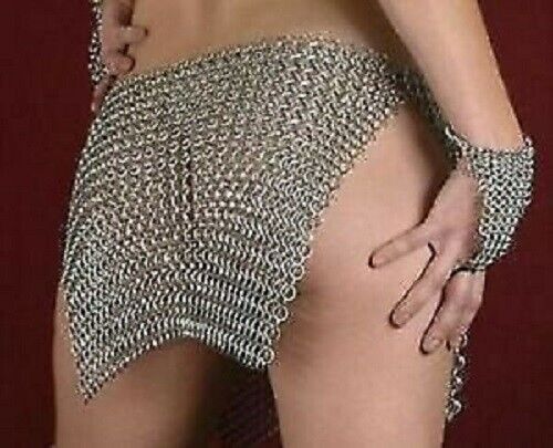 Chainmail Pantie Clothing Viking Aluminum Chain Mail Pantie Sexy