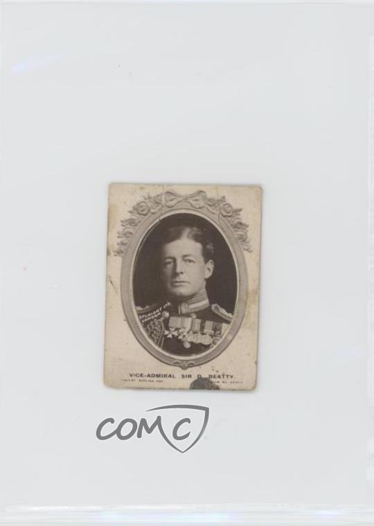 1916 Godfrey Phillips Real Photo Series Tobacco Vice-Admiral Sir D Beatty jn1