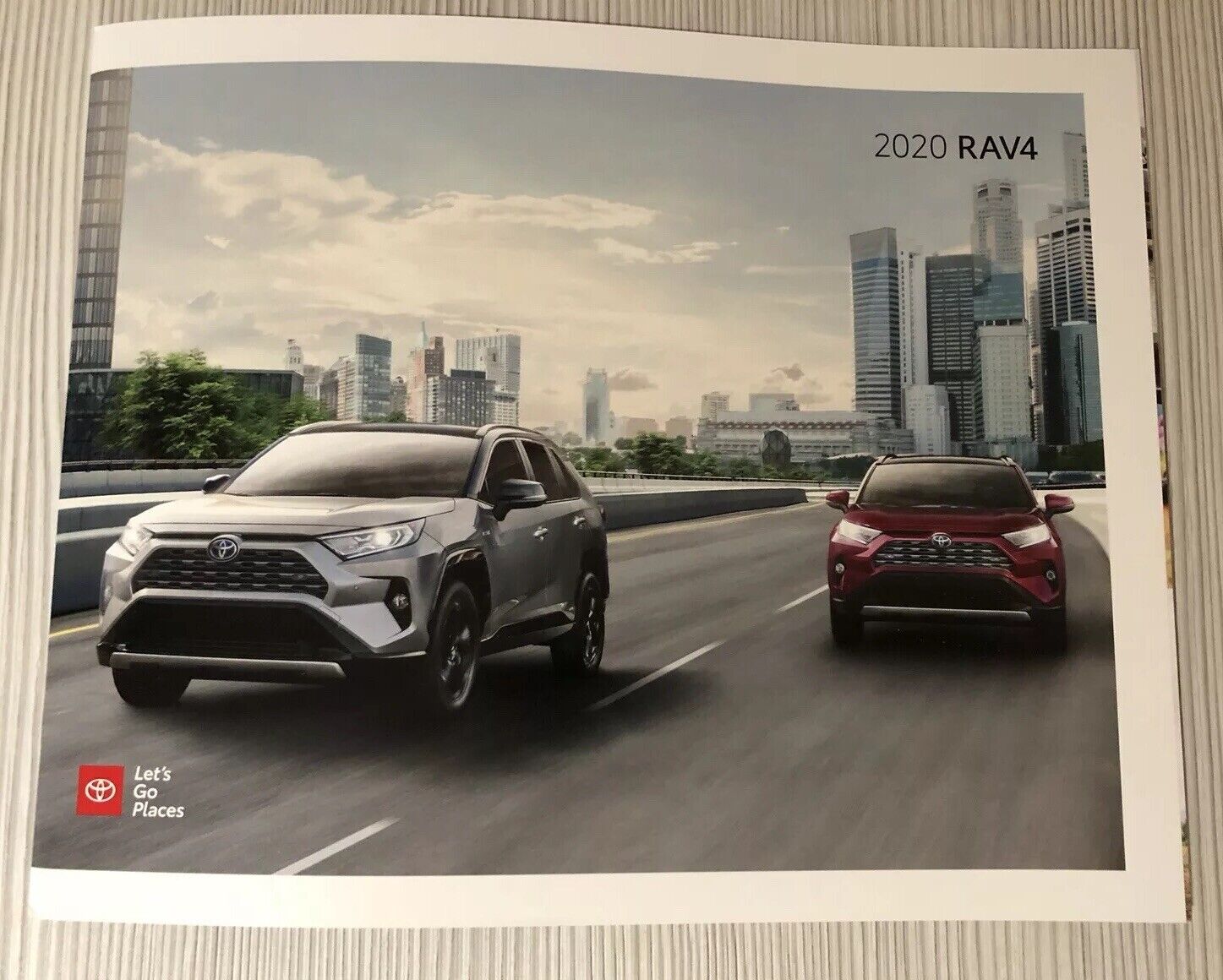 2020 TOYOTA RAV4 36-page Original Sales Brochure