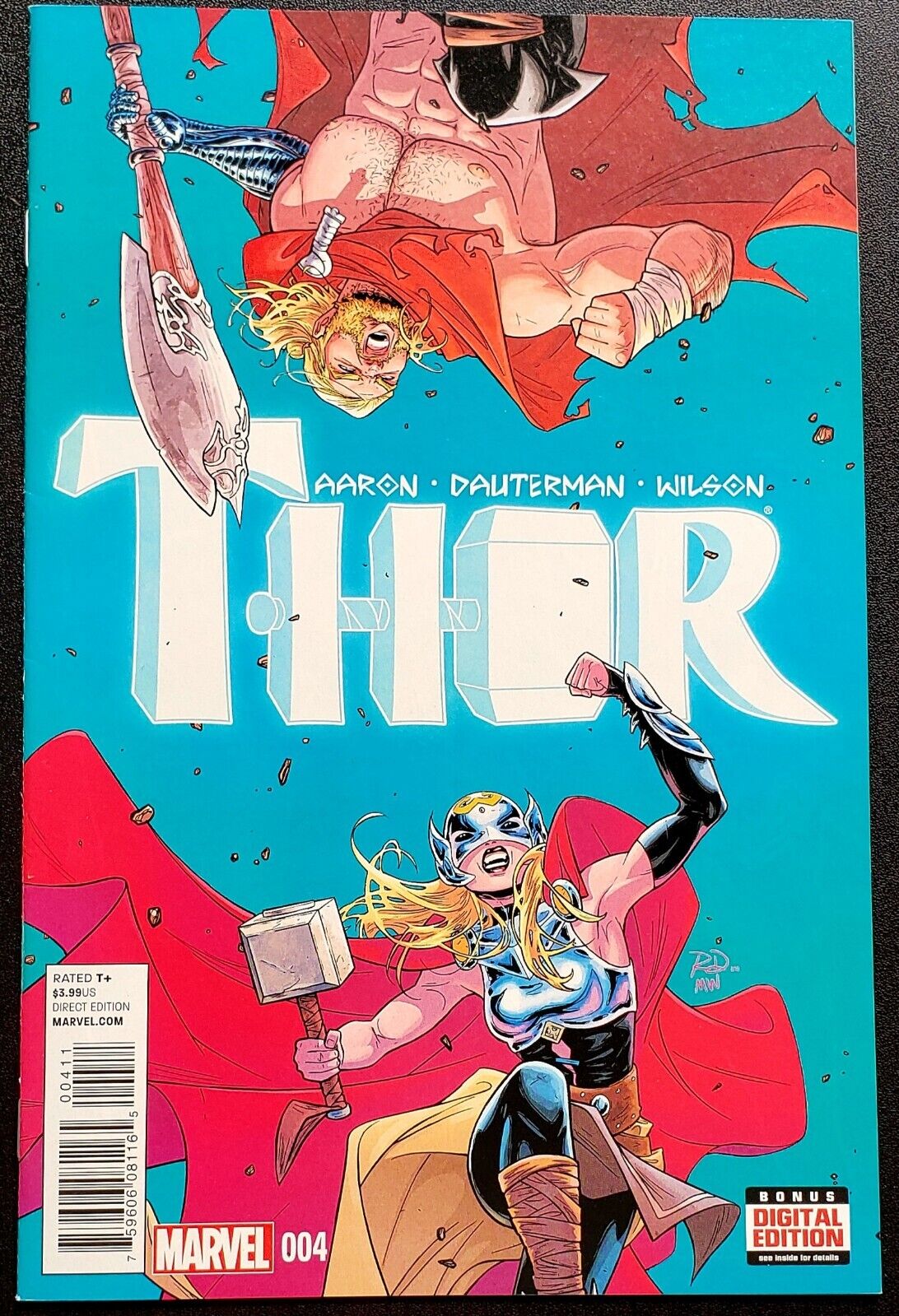 Thor #4A  - Thor vs. Thor - VF/NM - 2015 - The Goddess of Thunder 