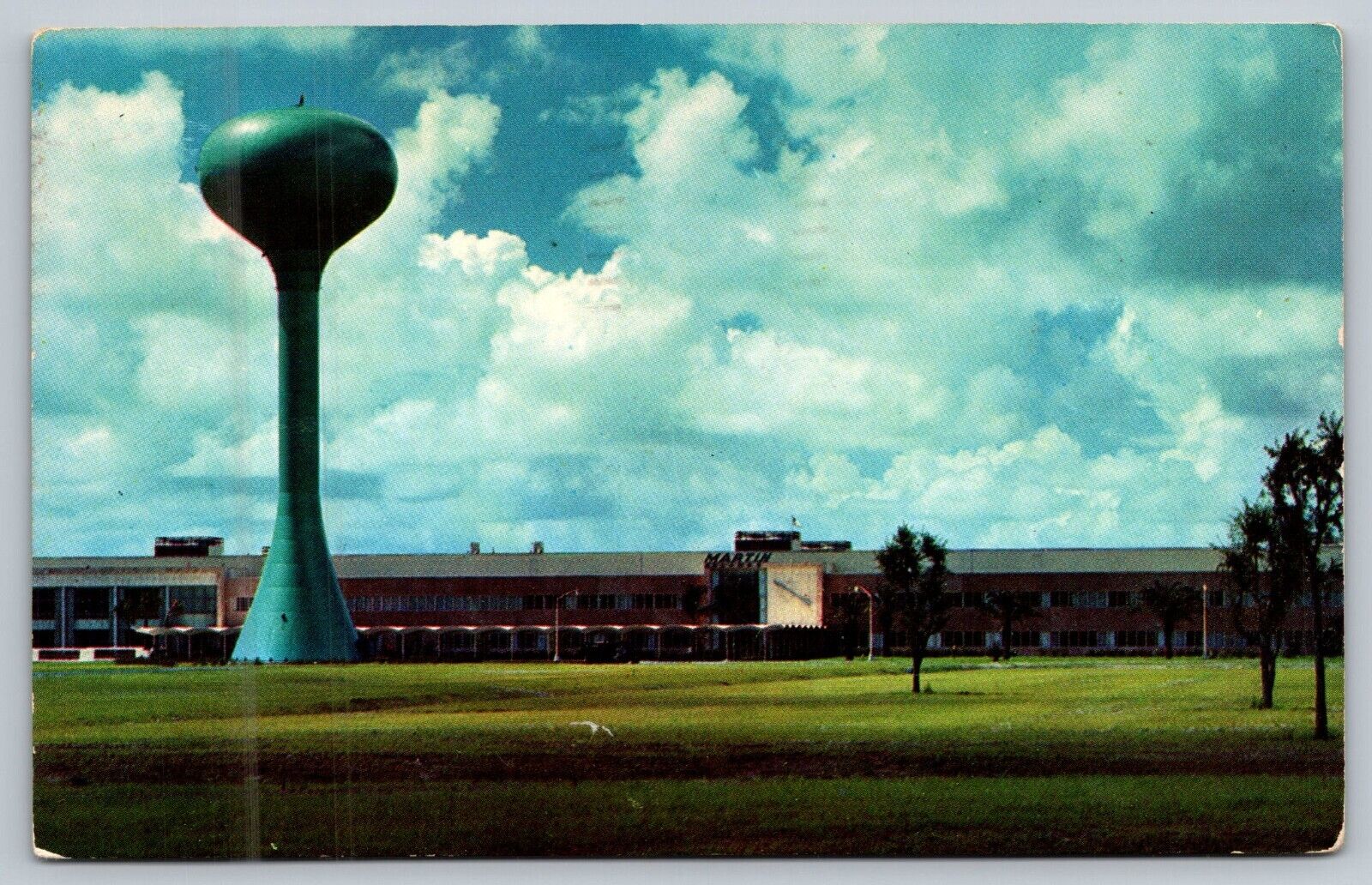 Postcard Home of the Martin Co's. Orlando Division Florida USA