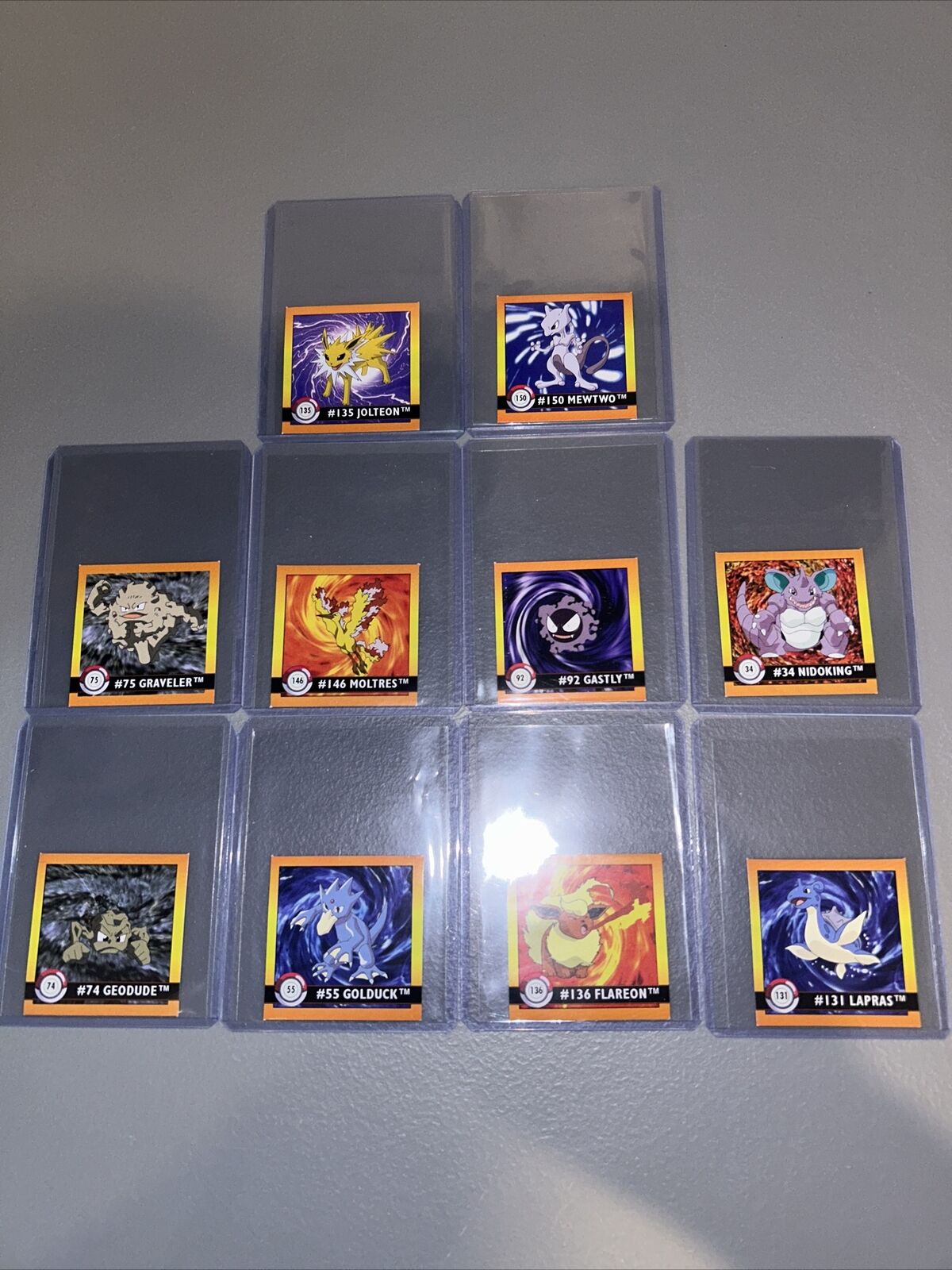 1999 artbox pokemon stickers series 1 Lot