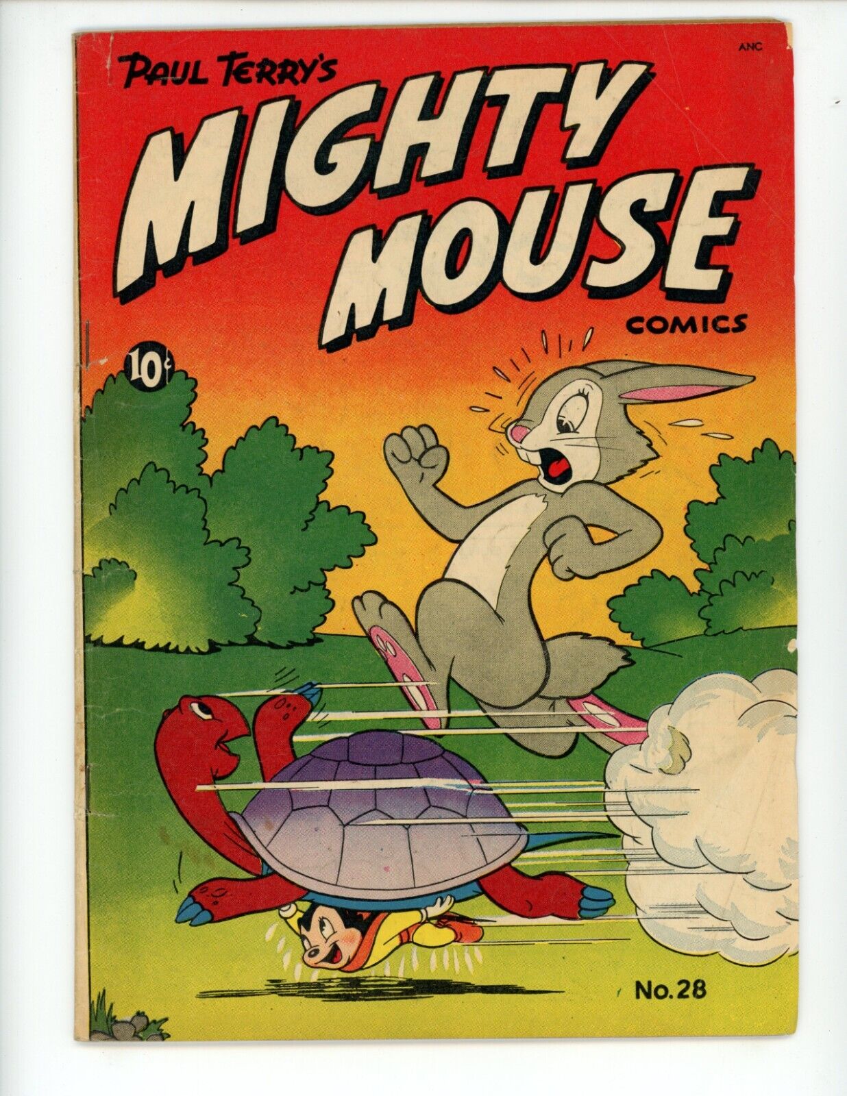 Mighty Mouse #28 Comic Book 1951 VG/FN Cartoon Comics Terry Toons