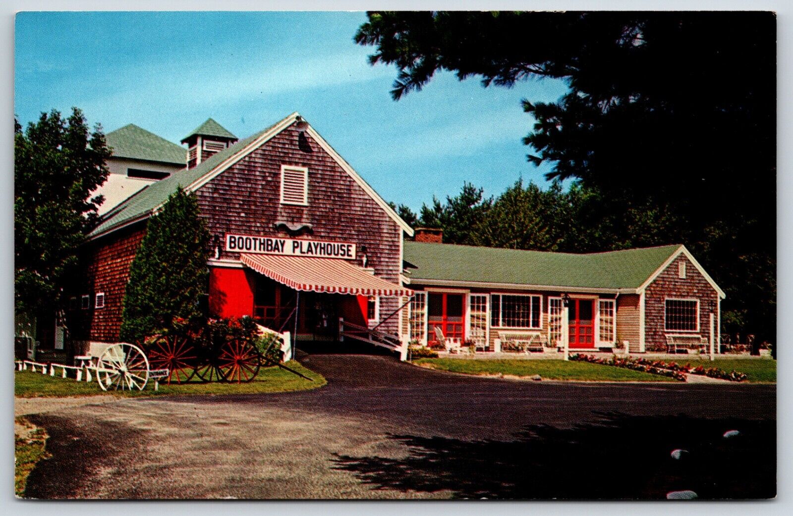 Postcard Boothbay Playhouse And Theatre Museum, Boothbay, Maine Unposted