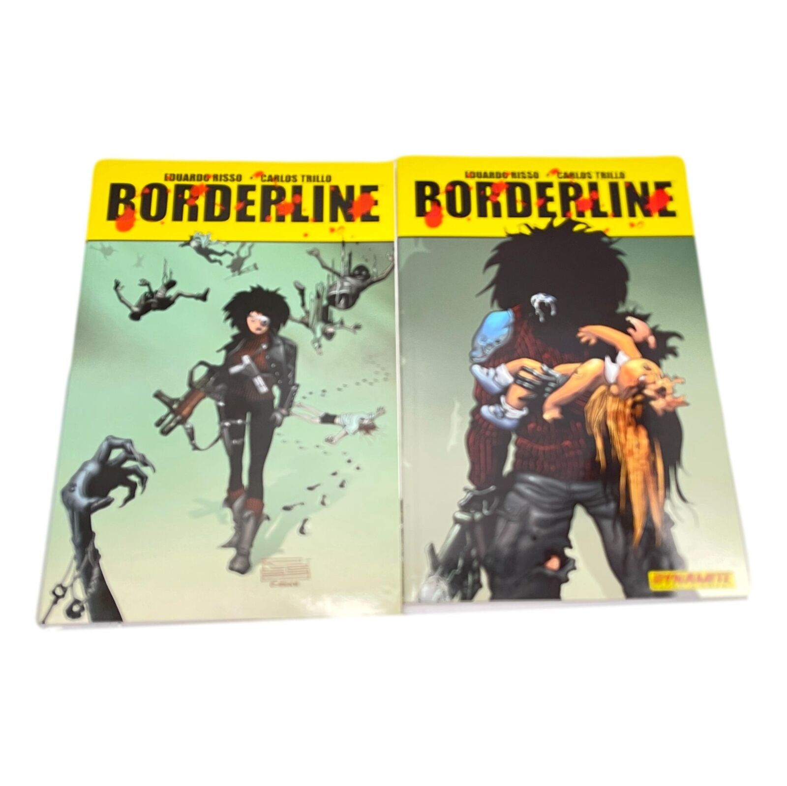 Borderline Risso Trillo Lot 2 Vol 1 and 2 Graphic Novel PB Books Dynamite