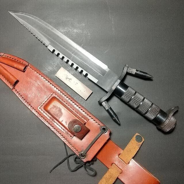 Vintage Seki IMAX Survival Knife w/ Sheath Rare Japan AS-IS *240228