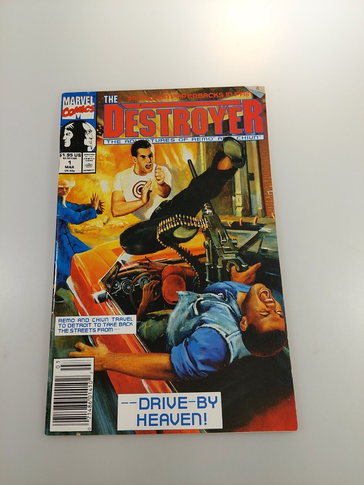 The Destroyer #1 Mar. 1991 Marvel Comics 