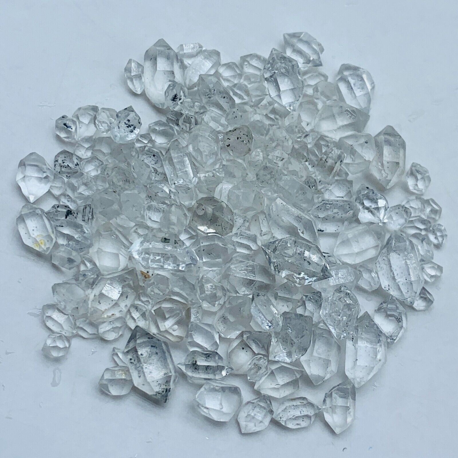 191pc Herkimer Diamond AAA small 2mm to 9mm Top gem crystal From-NY 45ct
