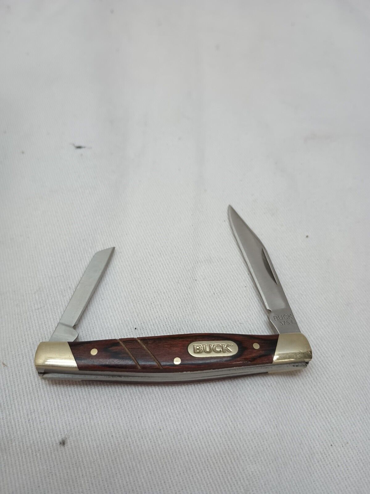 VINTAGE BUCK 375 - 2 BLADE POCKET KNIFE - EXCELLENT Condition