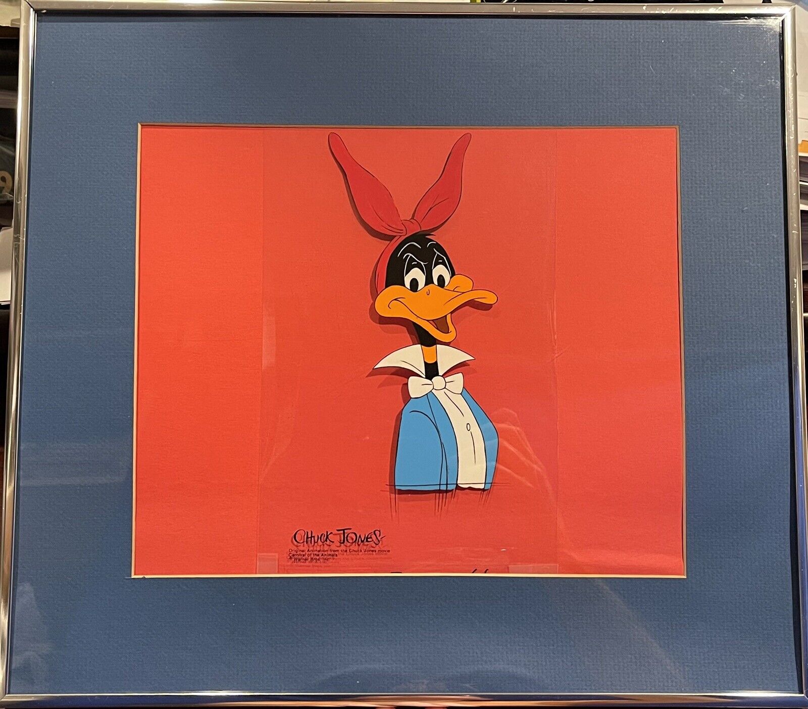 Daffy Duck Animation Production Cel From Carnival of the Animals-Chuck Jones1976