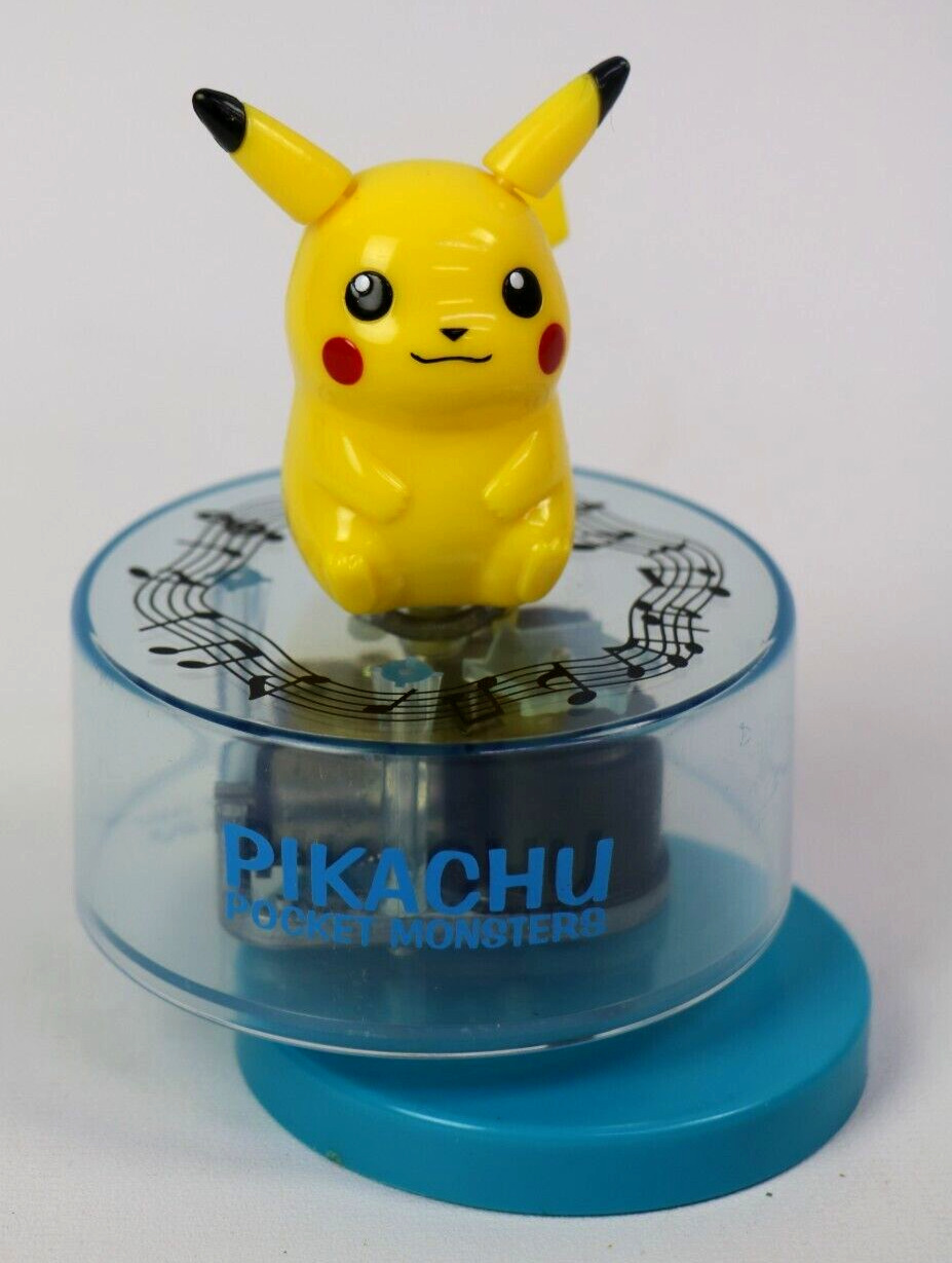 Pokemon Pikachu Music Box Pocket Monsters Banpresto 2000 - Works
