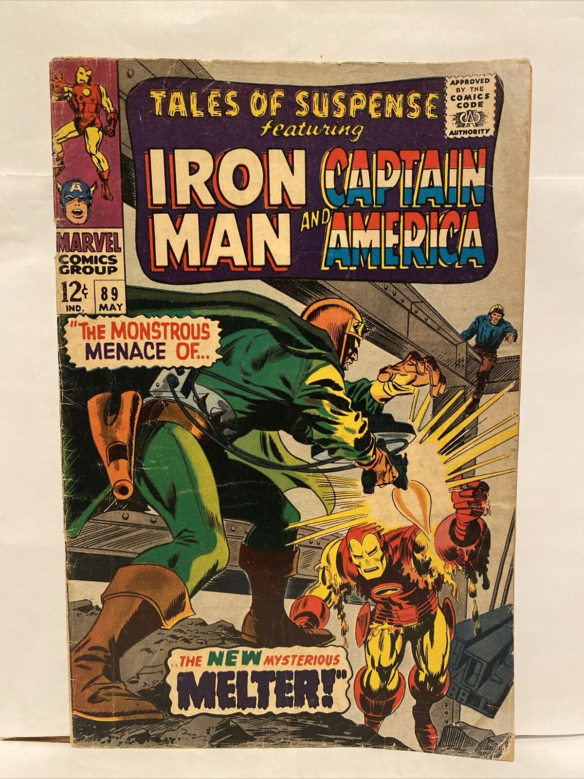 Tales Of Suspense #89 Red Skull Iron Man Captain America Marvel 1967
