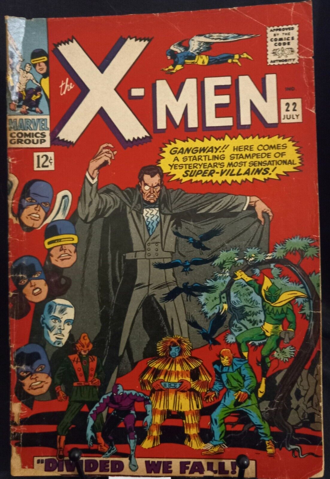 the X-Men #22 '66 Marvel 'Divided We Fall'