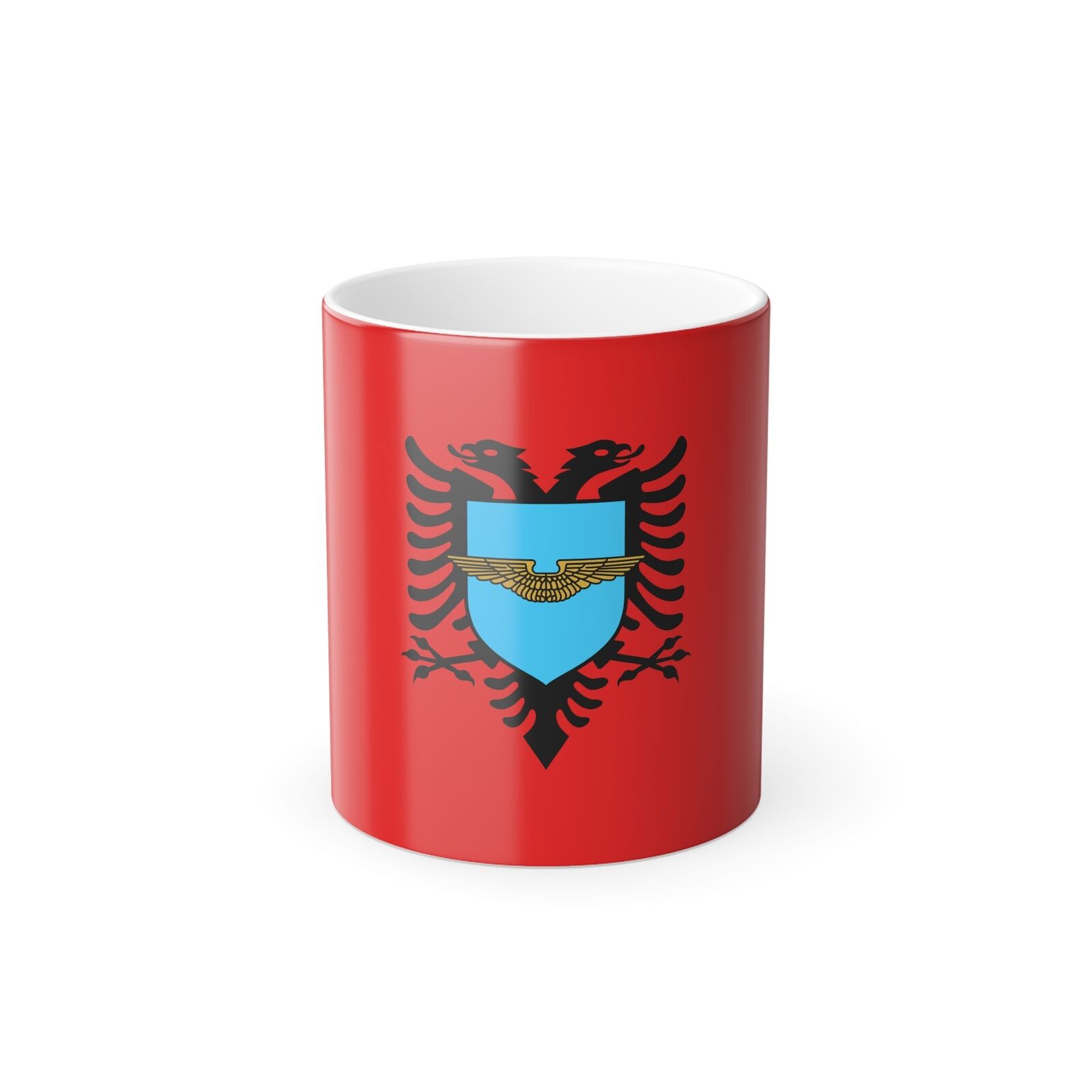 Flag of the Albanian Air Forces - Color Changing Mug 11oz