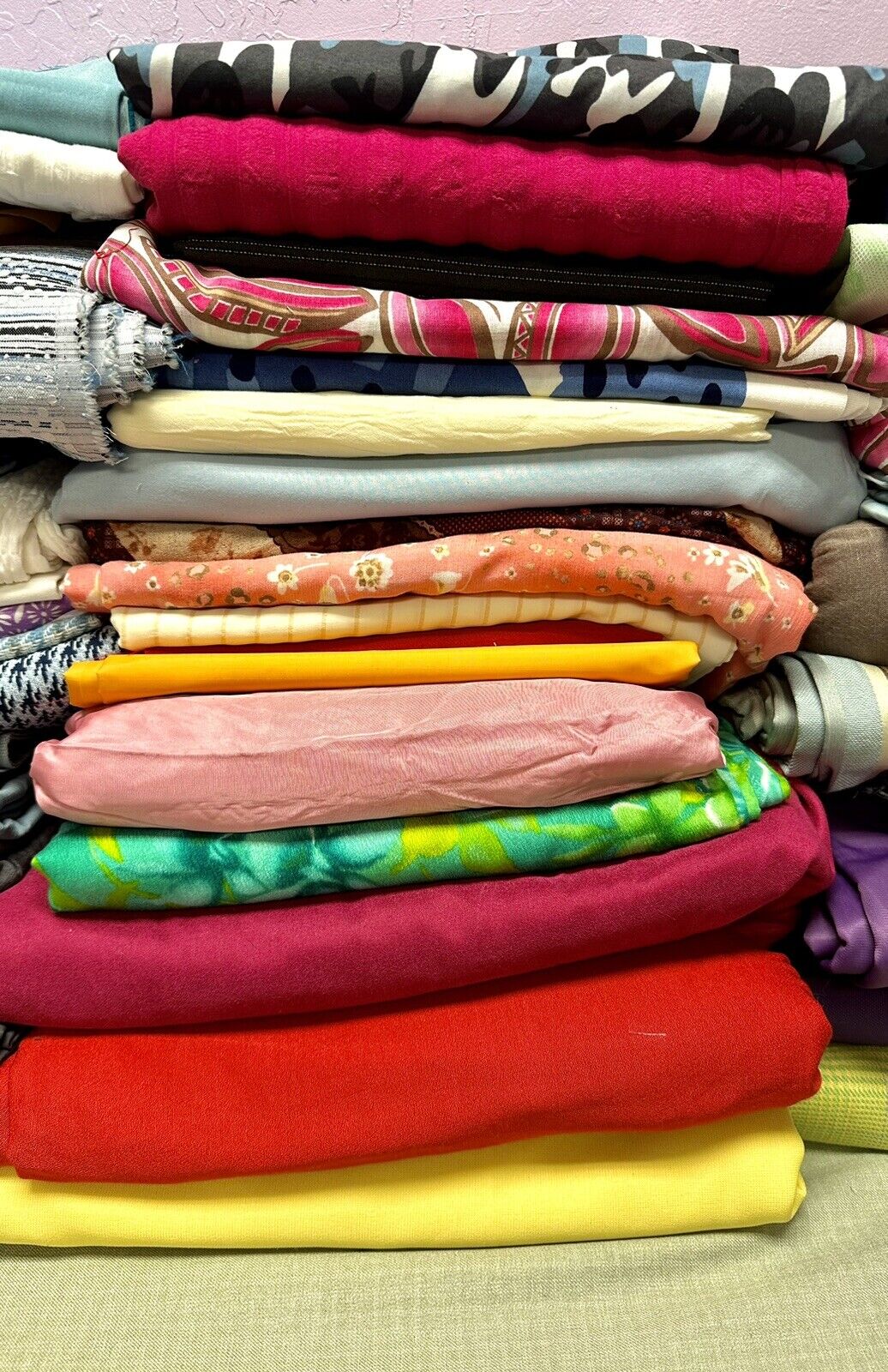 Huge Fabric Lot - Mixed Textiles 