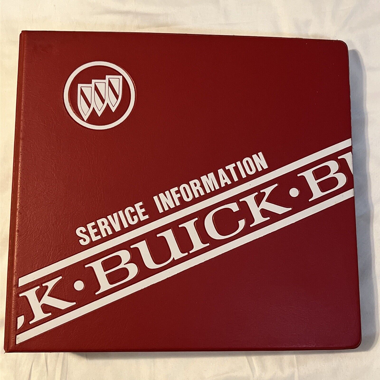 Buick Service Information Binder With Bulletin Updates 1995 Vintage Automobile