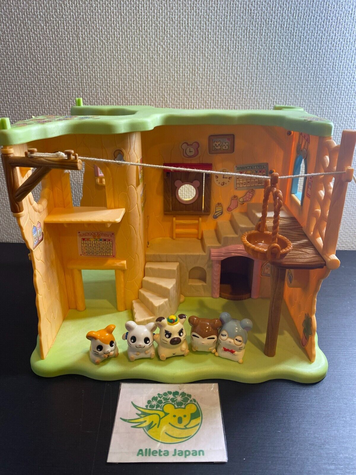 Hamtaro underground house HC-101 Japanese Anime Hamster Playset Toy