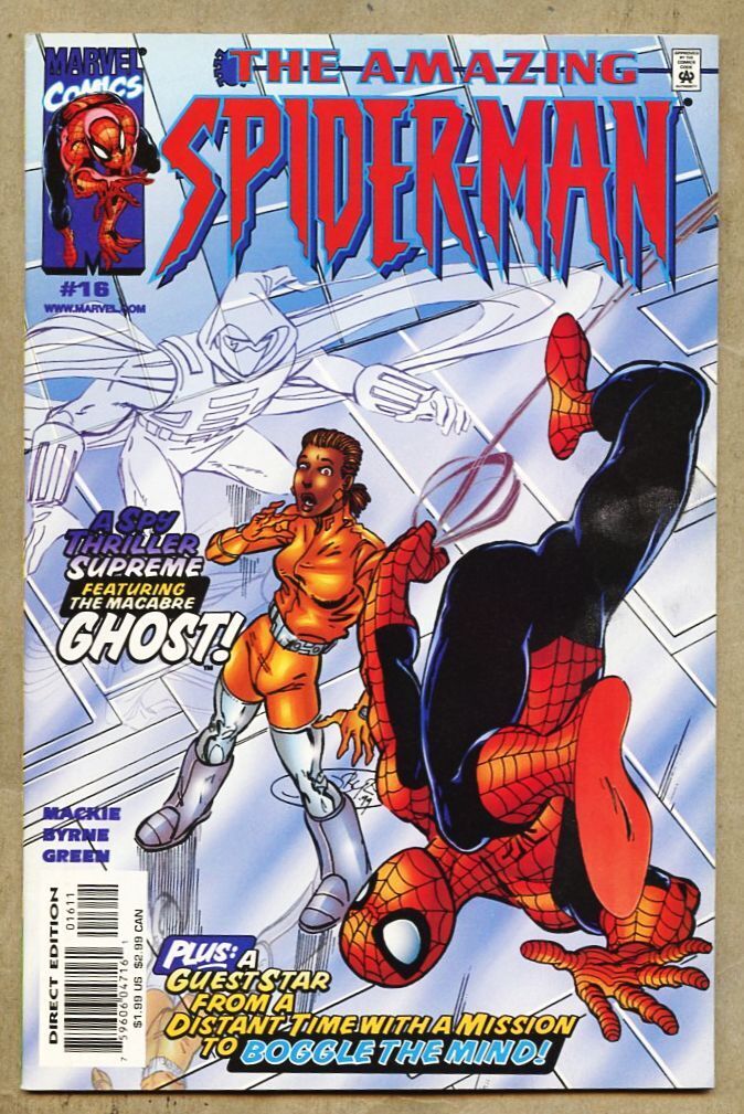 Amazing Spider-Man #16-2000 nm- 9.2 John Byrne the Ghost