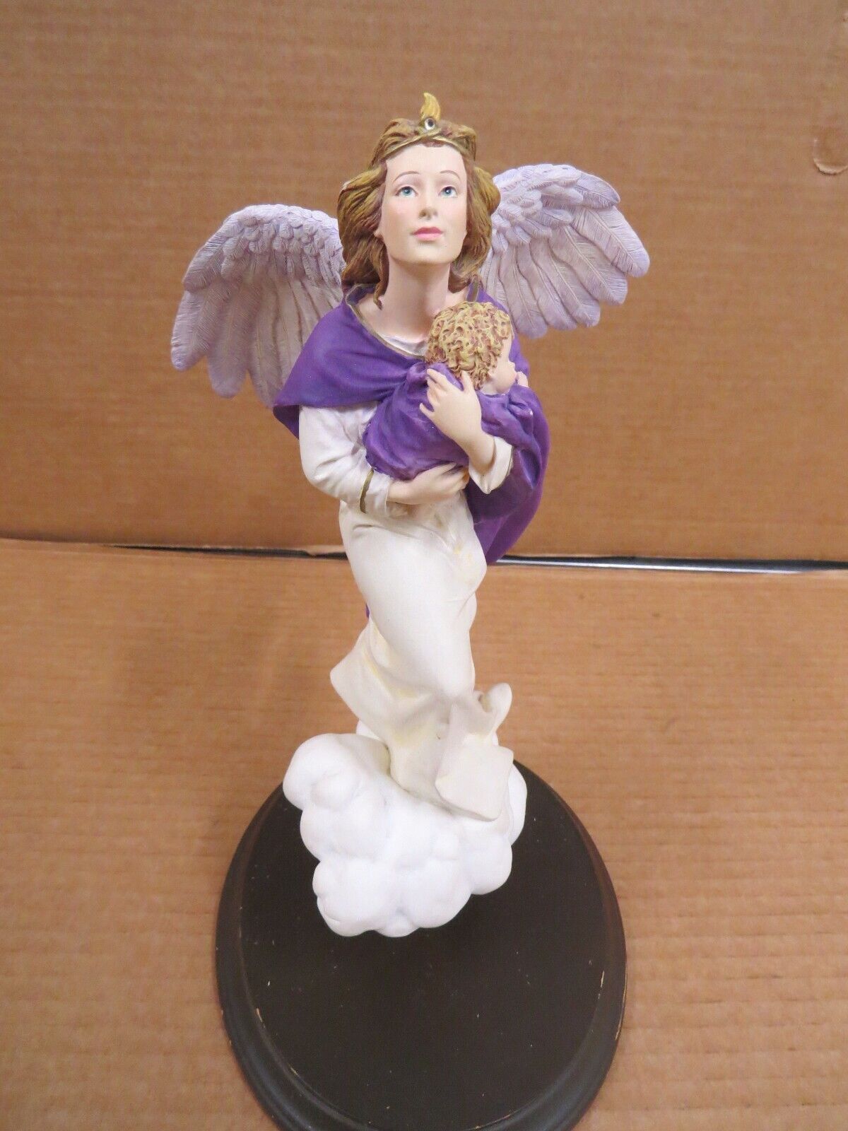 Ascension of The Soul Angel Statue by Bill Dale History of Angels 1993 Limited