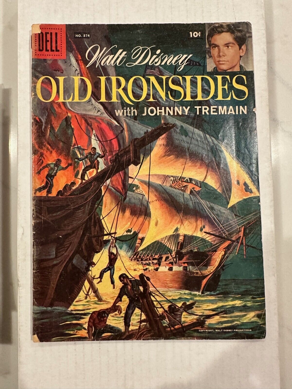 Four Color #874 Old Ironsides Comic Book