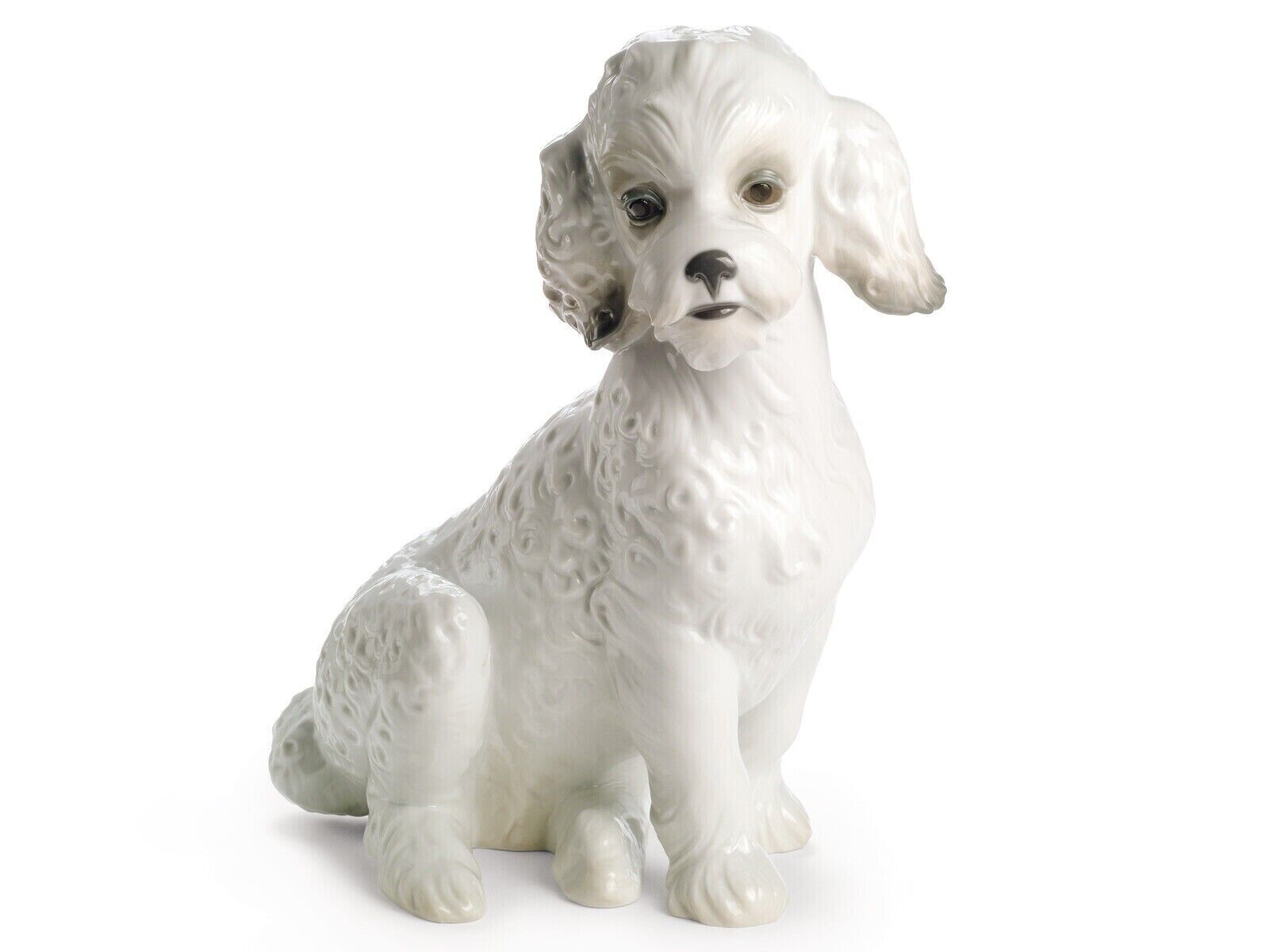 LLADRO NAO, SWEET POODLE, #1655, BRAND NEW, MINT & BOX, FREE USPS SHIPPING