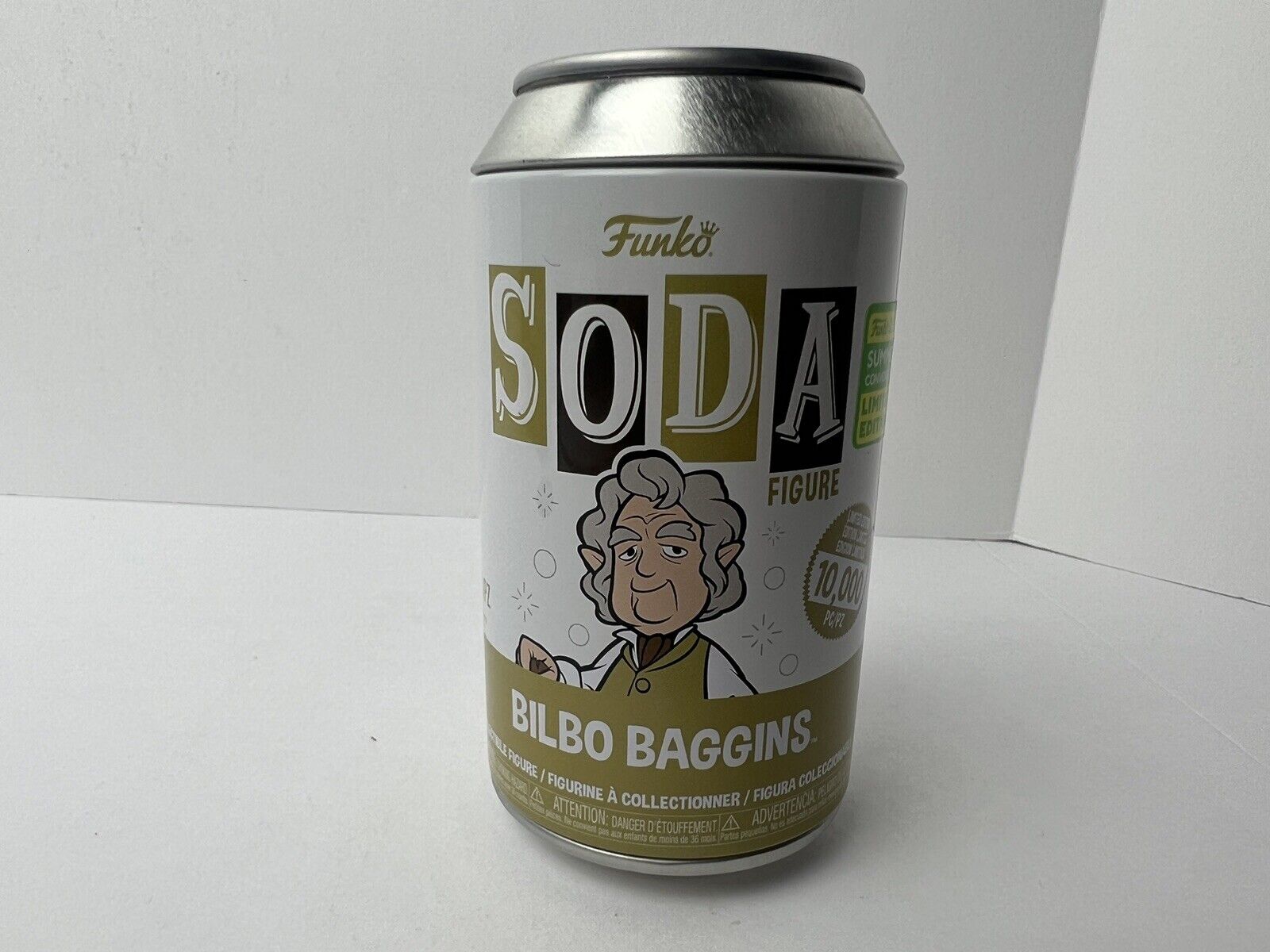 Funko Soda The Lord Of The Rings Bilbo Baggins CHASE 2022 Summer Convention LE