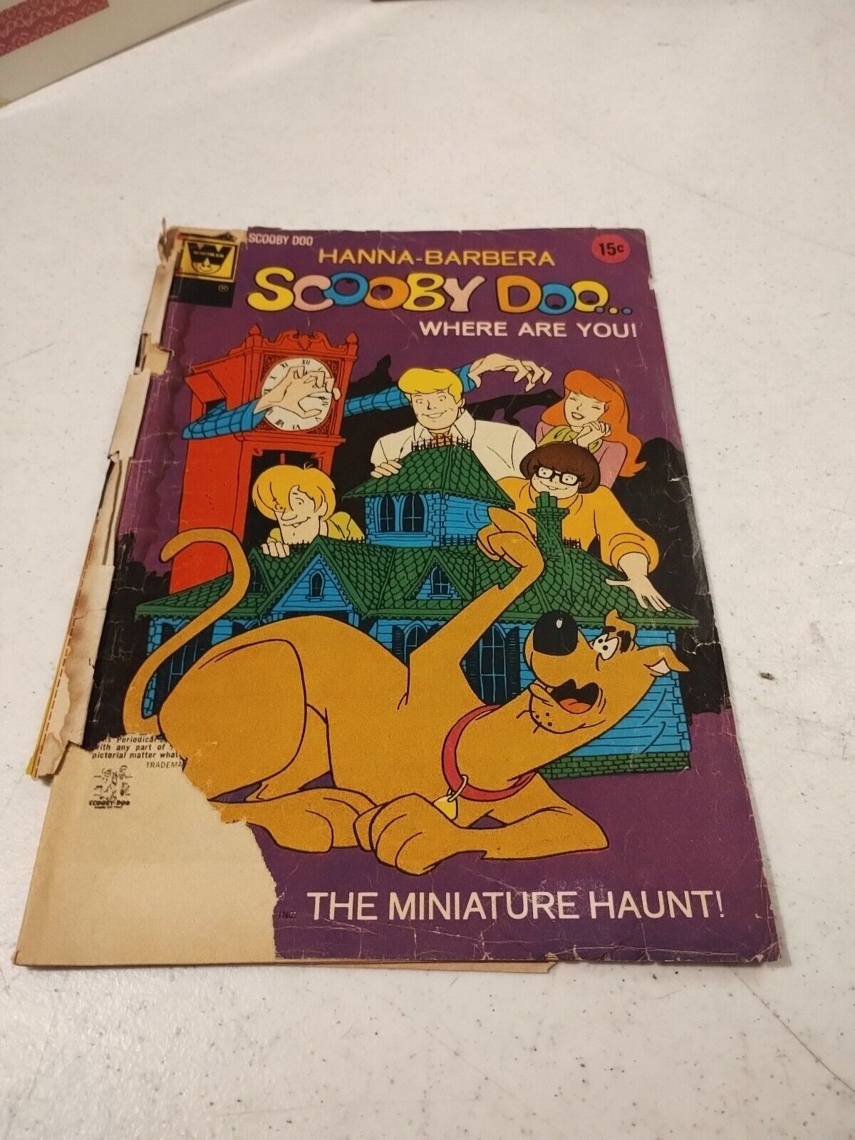 Scooby-Doo #13 1972 Whitman Variant Scarce Western/Gold Key Comics Vol1 1972