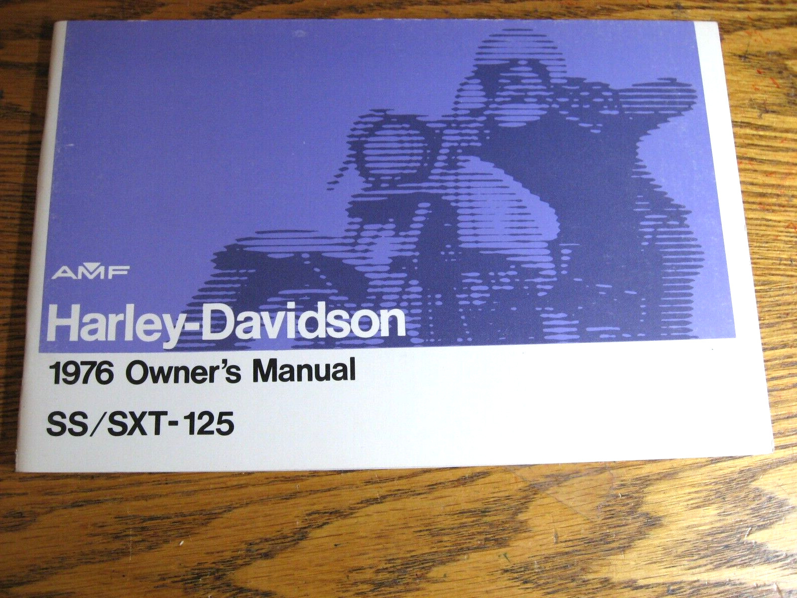 1976 Harley Davidson SS-125 SXT-125 Original Owners Owner\'s Manual NEW