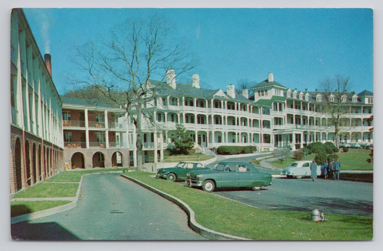 Motor Inn and Hotel Natural Bridge, Virginia Chrome Postcard 1284