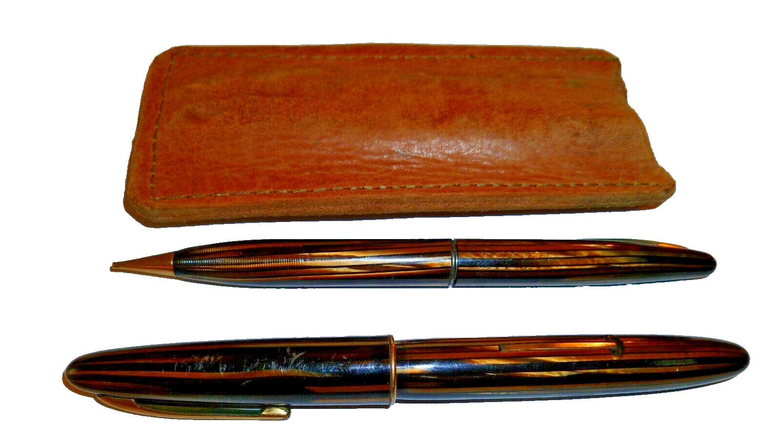 Sheaffer Feather Touch Fountain Pen #79 Vintage Pen 14k Gold Nib SET Lifetime
