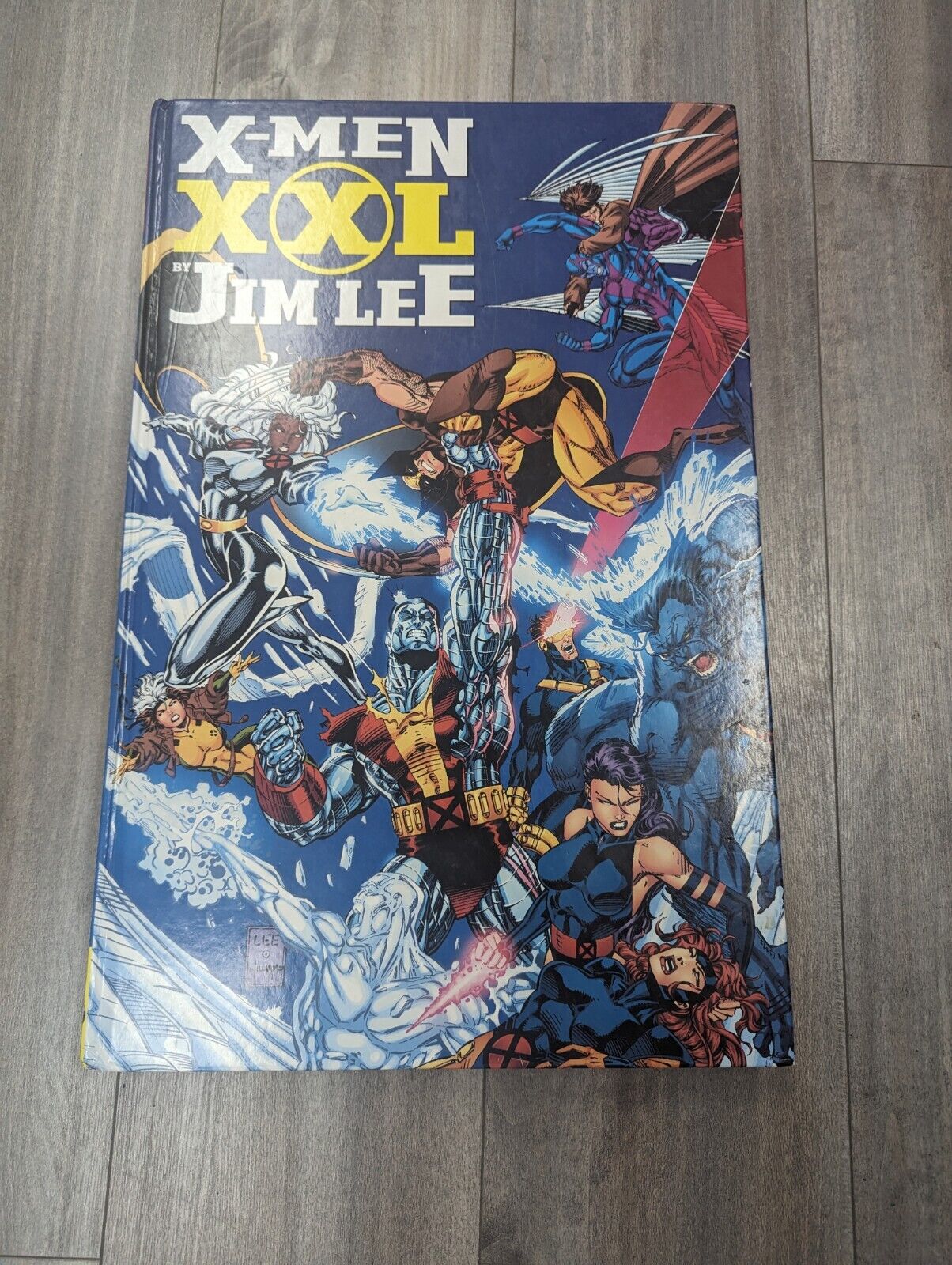 JIM LEE XXL By Chris Claremont - HUGE Hardcover over 12 lbs