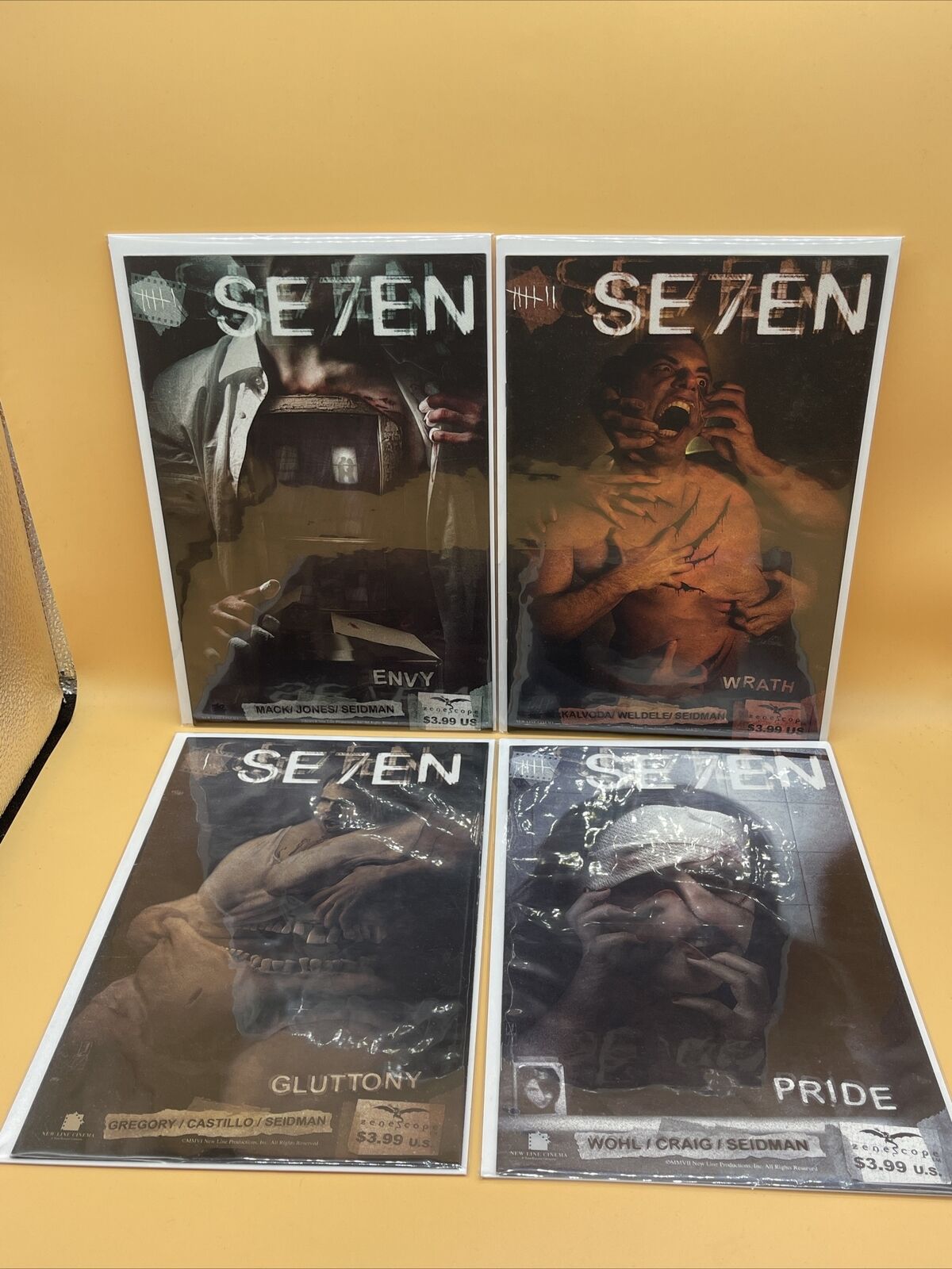 Se7en 1 5 6 7 complete comic book lot (Zenescope) Movie Rare