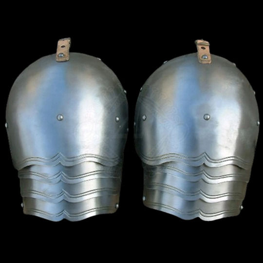 Medieval Pauldrons arm, Mild Steel Shulder set , Pauldrons sca armor steel armor