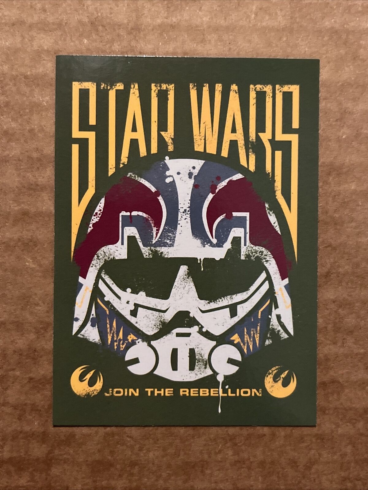 Topps 2015 Star Wars Rebels Stickers Card #9 Join The Rebellion