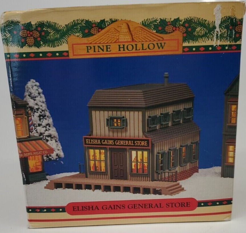 Enesco 1987 Pine Hollow Gains General Store HO Scale Building