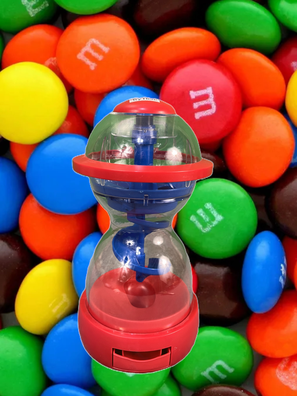 M&M’s fun machine candy dispenser 9.5 in