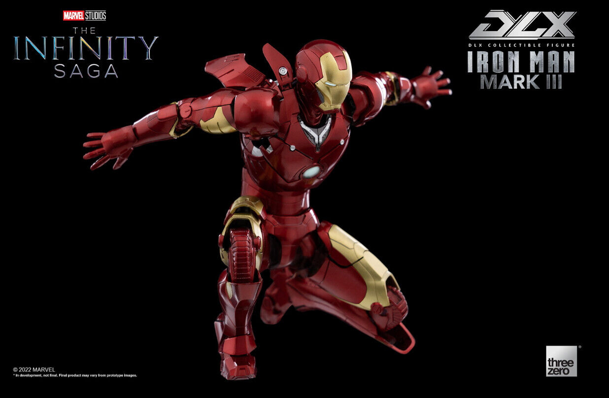 NEW Three Zero Marvel Studios: The Infinity Saga DLX Iron Man Mark 3 3z0253