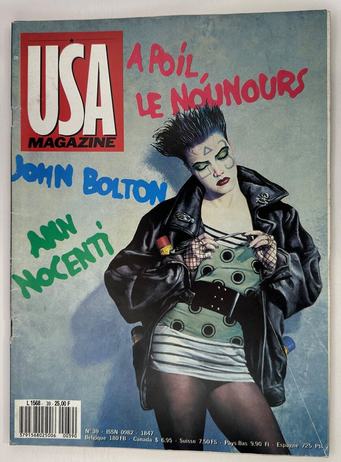 USA Magazine 39 Comics USA 1989 John Bolton (French)