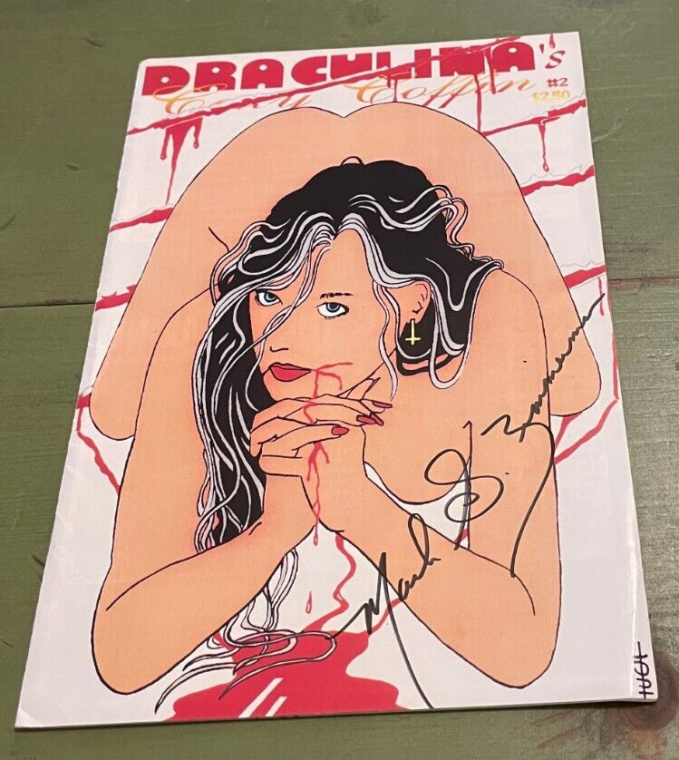 Draculina\'s Cozy Coffin Comic #2 Signed by Mark Zimmerman 1994 Centralia IL