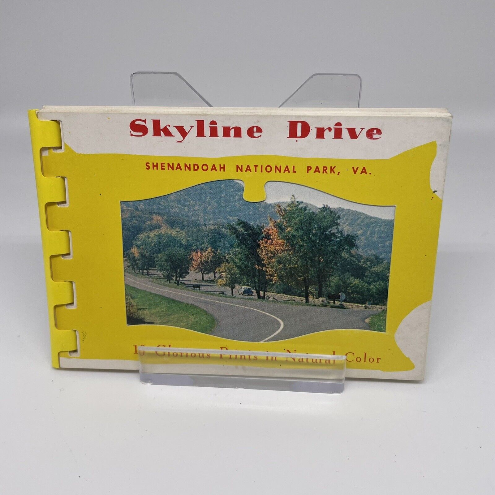 Skyline Drive Shenandoah National Park 10 Prints Spiral Souvenir Mini Book