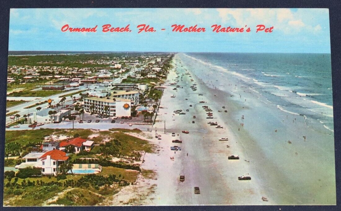 Aerial View of Ormond Beach, FL Postcard 