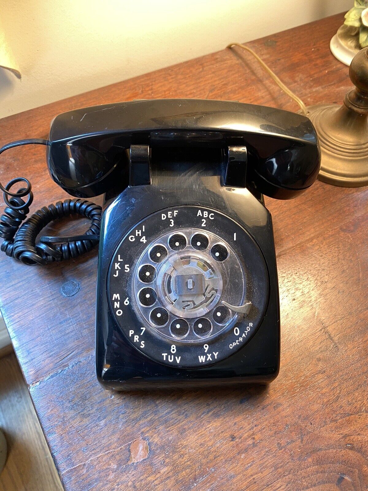 Rare VINTAGE WESTERN ELECTRIC 502 A/B TELEPHONE With Exclusion Key