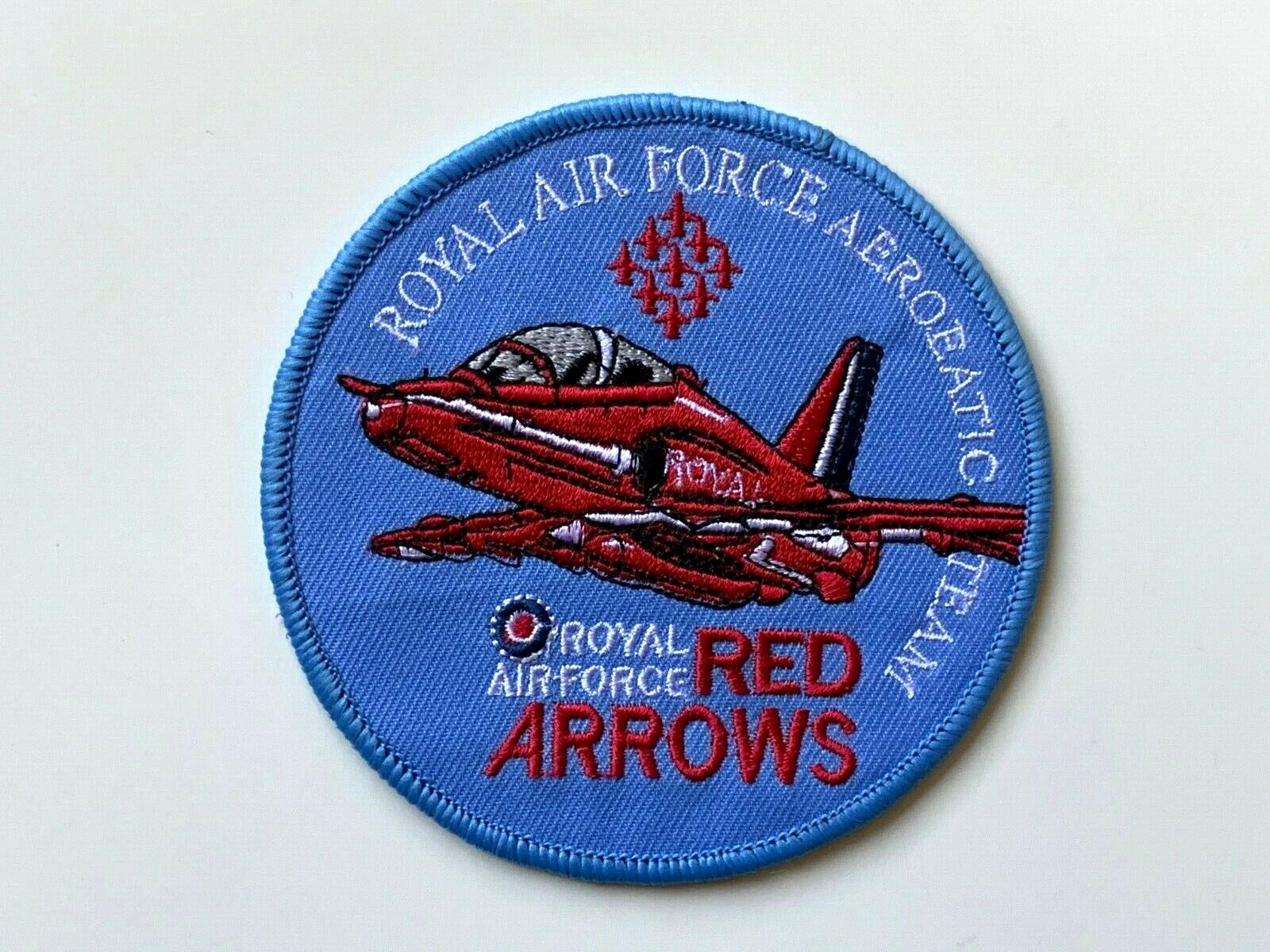 Royal Air Force Red Arrows RAF Spitfire Army Sew on Patch Badge Dress New