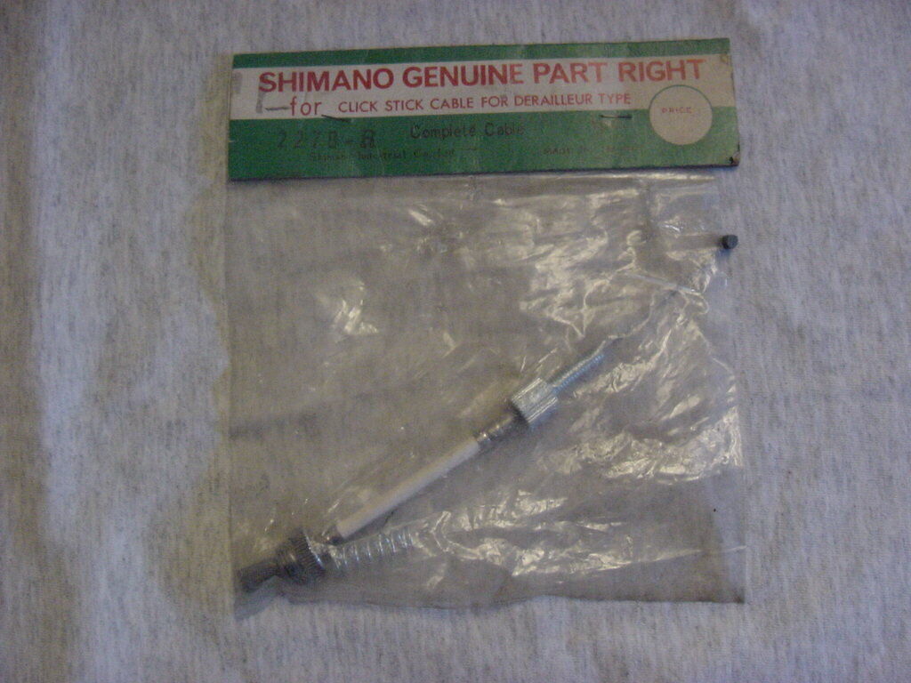 NOS Vintage Shimano 2278-R Click Stick Cable for Derailleur type NIP