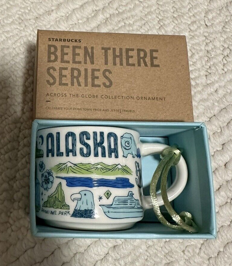 Starbucks Alaska Been There Series 2 oz Across the Globe Collection Ornament 