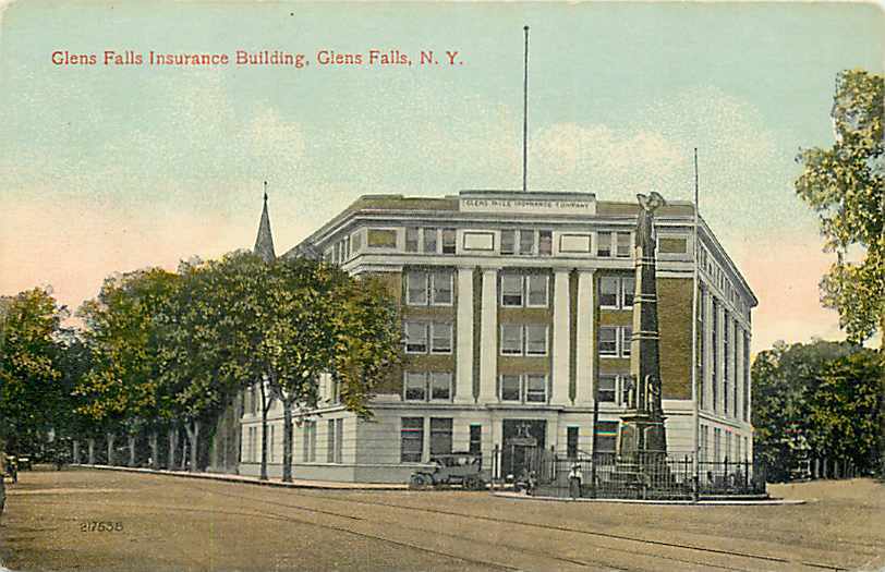 NY, Glens Falls, New York, Glens Falls Insurance Building, Burns No 217638