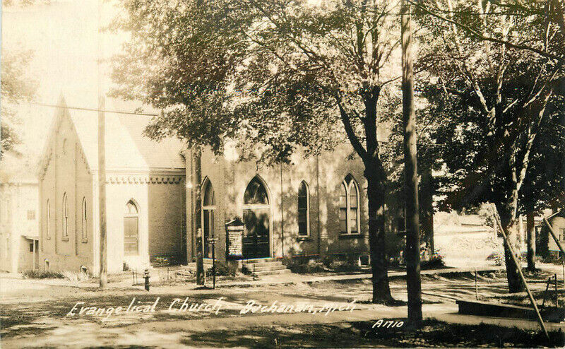 Michigan Buchanan Evangelical Church #A1710 RPPC Photo Postcard 22-10842