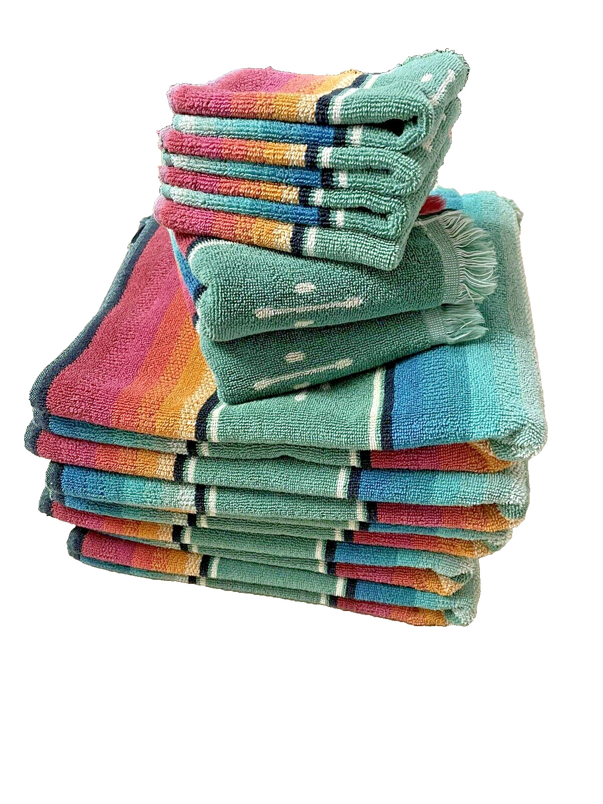VTG 90's Ralph Lauren VHTF Navajo Stripe Southwestern/Western towels